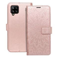 FORCELL Pouzdro / obal na Samsung Galaxy A42 5G mandala rose gold - knížkové Forcell MEZZO Book