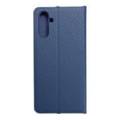 FORCELL Pouzdro / obal na Samsung Galaxy A13 5G modrý - knížkové Forcell Luna Book Carbon