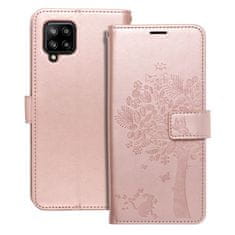 FORCELL Pouzdro / obal na Samsung Galaxy A42 5G tree rose gold - knížkové Forcell MEZZO Book