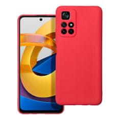 FORCELL Obal / kryt na Xiaomi Poco M4 Pro 5G červený - Forcell SOFT