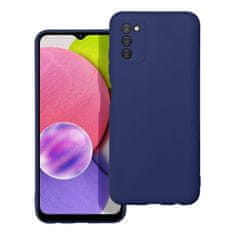 FORCELL Obal / kryt na Samsung Galaxy A03s tmavě modrý - Forcell SOFT