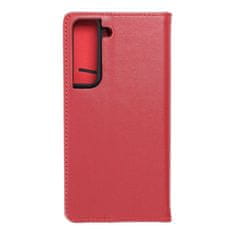 MobilMajak Pouzdro / obal na Samsung Galaxy S22 Leather Forcell case SMART PRO červený