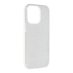 FORCELL Obal / kryt na Apple iPhone 13 Pro stříbrný - Forcell Shining Case