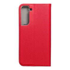 MobilMajak Pouzdro / obal na Samsung Galaxy S22 Plus červené - knížkové Smart Case