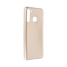 MobilMajak Obal / kryt na Samsung Galaxy A21 zlatý - Jelly Case Mercury