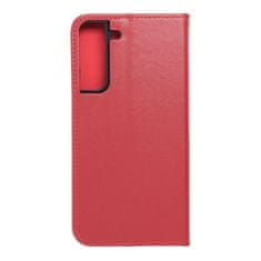 MobilMajak Obal / kryt na Samsung Galaxy S22 Plus Leather Forcell case SMART PRO červený