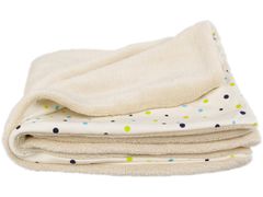 Kaarsgaren Dětská deka moka puntíky Wellsoft bio-bavlna