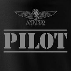 ANTONIO Tričko s nápisem PILOT BL, S