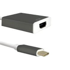 Qoltec Adaptér USB 3.1 typ C samec | HDMI A samice