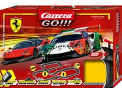 Carrera Autodráha GO 62551 Ferrari Pro Speeders - rozbaleno