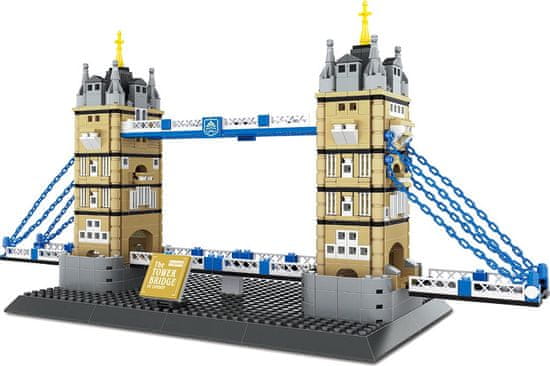 Wange Wange Architect stavebnice Tower Bridge kompatibilní 969 dílů