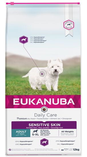 Eukanuba Daily Care Sensitive Skin 12 kg