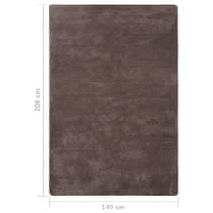 Greatstore Teddy koberec taupe 200 x 140 cm