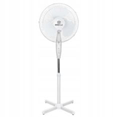 KINGHoff Podlahový Ventilátor 40Cm 40W Kingcool 2122 Bílá