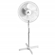 KINGHoff Podlahový Ventilátor 40Cm 40W Kingcool 2122 Bílá