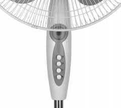 KINGHoff Podlahový Ventilátor 40Cm 40W Kingcool 2122 Šedý