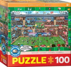 EuroGraphics Puzzle Fotbal 100 dílků