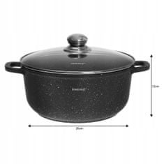 KINGHoff Hrnec s mramorovým povrchem 5,6L 26Cm Kh-1596