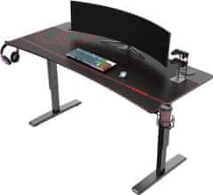 Ultradesk Cruiser, černý/červený (UDESK-CR-RD)