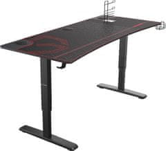 Ultradesk Cruiser, černý/červený (UDESK-CR-RD)