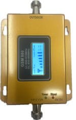 GSMrepeater.cz Set GSM repeateru slabého mobilního signálu Pico V3 s LCD