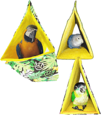 Parrotclub Hračka pro papoušky Tropical Hut M