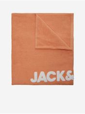 Jack&Jones Sada pánských plavek, ručníku a vaku v oranžové barvě Jack & Jones Summer Beach S