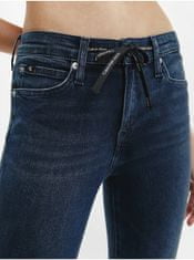 Calvin Klein Tmavě modré dámské skinny fit džíny Calvin Klein Jeans 25/30