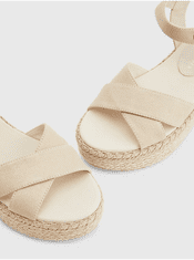 Tommy Hilfiger Krémové dámské sandály na platformě Tommy Hilfiger 41