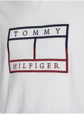 Tommy Hilfiger Bílé pánské tričko Tommy Hilfiger S