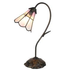 Clayre & Eef Stolní lampa Tiffany CUTE BOW 5LL-6247