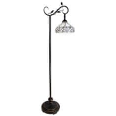 Clayre & Eef Stojací lampa Tiffany ART DECO 5LL-6245