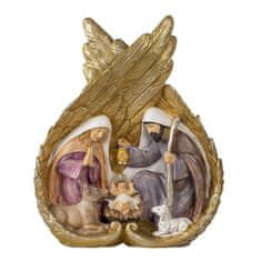 Clayre & Eef Dekorativní figurka svaté rodiny 6PR4698