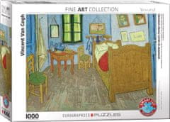 EuroGraphics Puzzle Ložnice van Gogha v Arles 1000 dílků