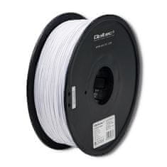 Qoltec Tisková struna (filament) 3D | ABS PRO | 1,75 mm | 1 kg | Studená bílá