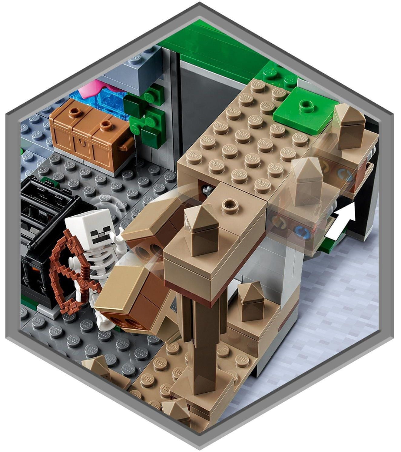 LEGO Minecraft 21189 Jeskyně kostlivců