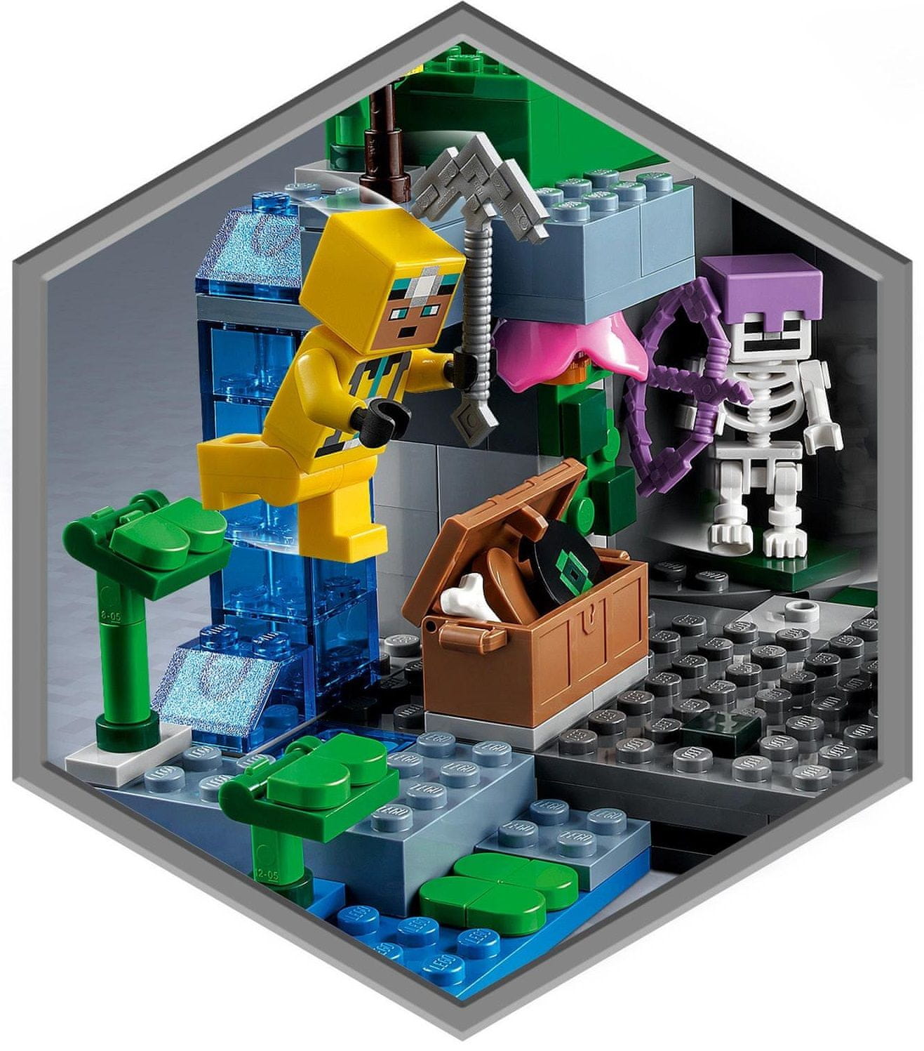 LEGO Minecraft 21189 Jeskyně kostlivců