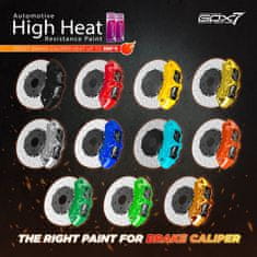 GOX7 EUROPE High-Heat GTR copper - metallic color ,barva na brzdy a třmeny