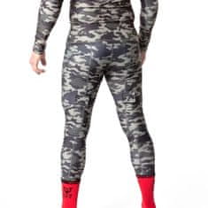 MAD GUY Kalhoty hokejové se suspenzorem Camo compression SR, XL