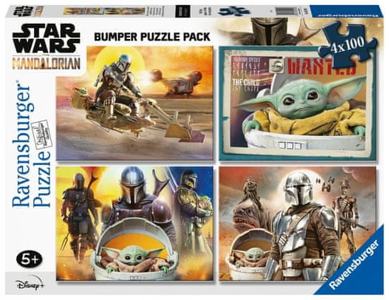 Ravensburger Mandalorian 4x100 dílků