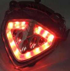 SEFIS Zadní světlo LED Honda CB400 / CB500 čiré