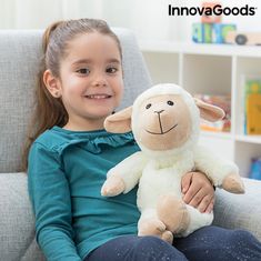 InnovaGoods Plyšová ovečka s hřejivým či chladícím efektem Wooly