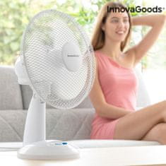 InnovaGoods Stolní ventilátor, 35 W, bílý