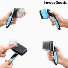 InnovaGoods Čistící kartáč na domácí mazlíčky se zatahovacími hroty Groombot