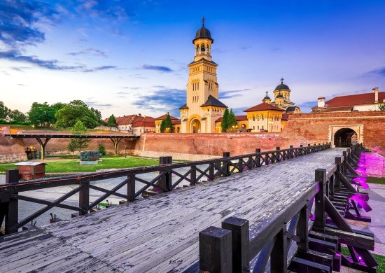 ENJOY ENJOY Puzzle Pevnost Alba Carolina, Alba-Iulia, Rumunsko 1000 dílků