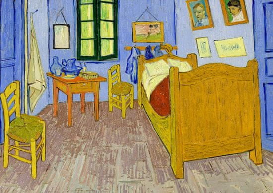 ENJOY  Puzzle Vincent Van Gogh: Ložnice v Arles 1000 dílků