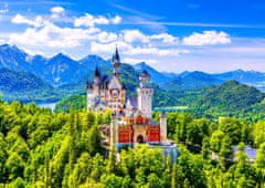 ENJOY ENJOY Puzzle Zámek Neuschwanstein v létě, Německo 1000 dílků