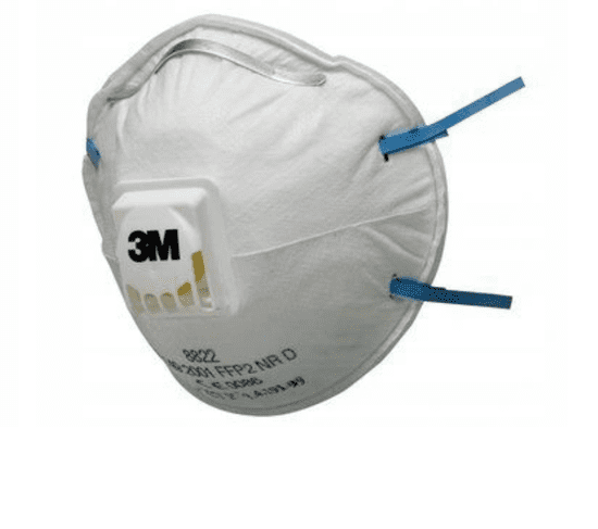 3M Polomaska s ventilem 8822 Ffp2 / 10 ks.