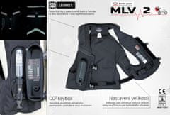 Hit-Air MLV 2 airbag vesta limitovaná edice černo-bílá - Velikost : Medium (S-XL)
