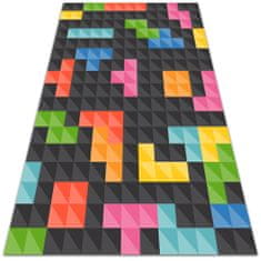 Kobercomat.cz Vnitřní vinylový koberec Tetris kostky 120x180 cm